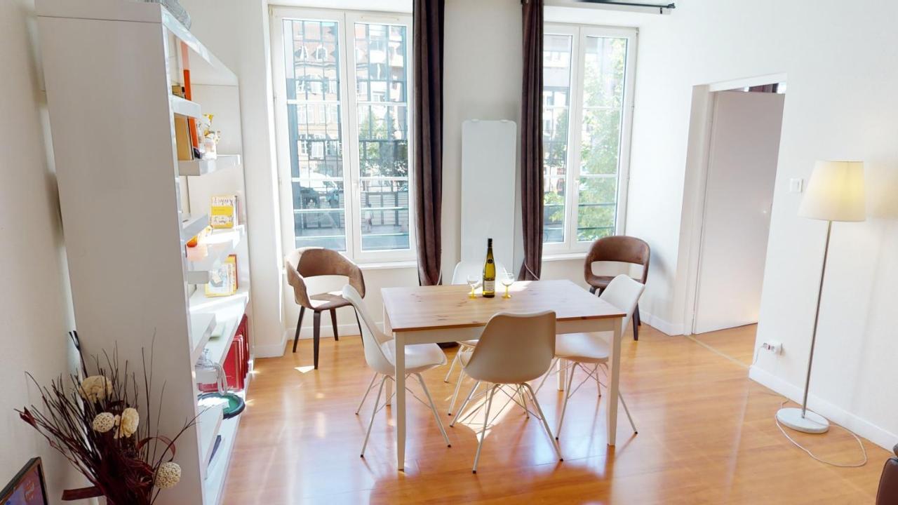 Kleber - Les Halles Appartement Straatsburg Buitenkant foto